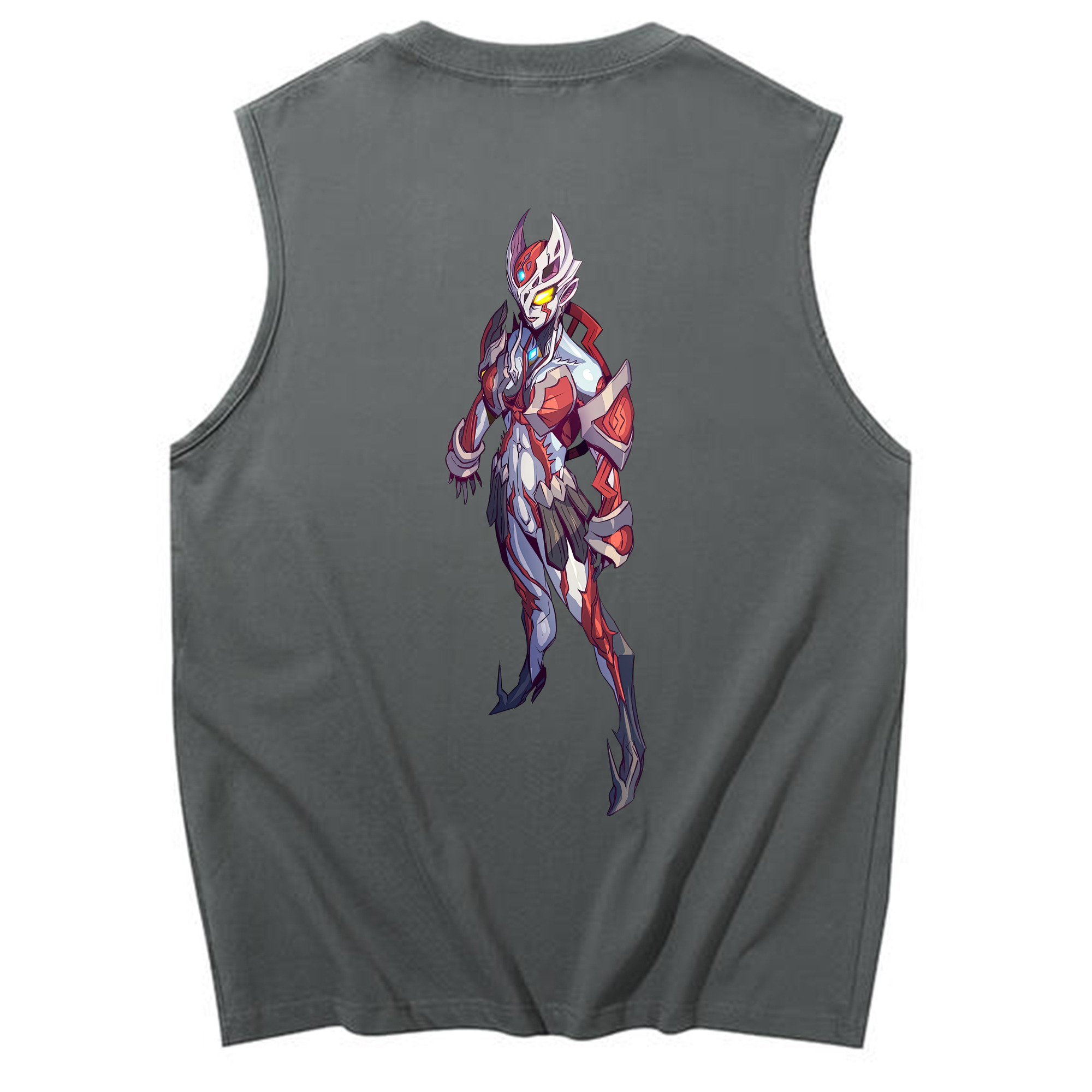 （画像用） ウルトラマン Ultraman コットン100％タンクトップ（背面プリント）